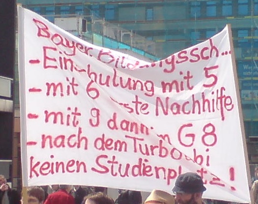 Demo Nürnberg 26.4.2008 Forderungen